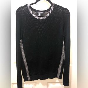 Peace‎ of Cloth Silver stripe crew neck size S